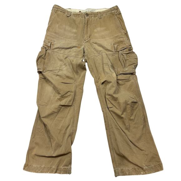 Vintage Abercrombie & Fitch A-92 Baggy Cargo Parachute Pants Men's 38x32
